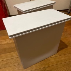 無印良品 ゴミ箱 2個セットの画像