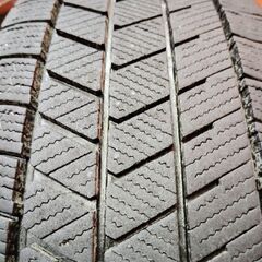 BS BRIDGESTONE BLIZZAK VRX3 185/60R15 15インチ スタッドレス 2本 22年製 バリ溝 インサイト ヤリス ヴィッツ グレイス等　(KTE288)の画像