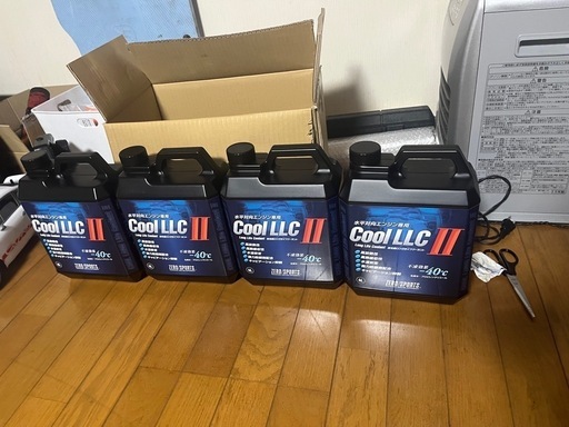 ZERO SPORTS Cool LLC II クールLLCII 荷姿:4L×4 (1ケース)