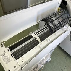 【リサイクルショップ ピカソ 小松原】🌬️❄️【2017年製✨Panasonic ルームエアコン 2.5kW8〜10畳用】CS-EX257C-W✨🌬️❄️★0185★の画像