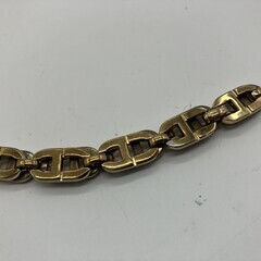 Ｃｈｒｉｓｔｉａｎ　Ｄｉｏｒ　ロゴ　ゴールド　ブレスレット　腕周り１９ｃｍ(7.48 inch)　送料無料の画像