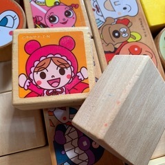 アンパンマン はじめてのよくばりつみきセット プレミアムの画像