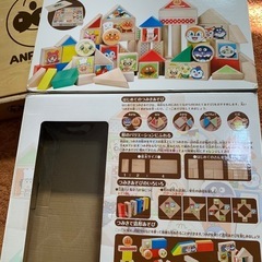 アンパンマン はじめてのよくばりつみきセット プレミアムの画像