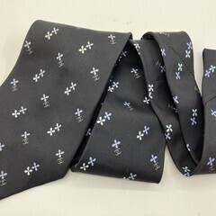 ＣＨＡＮＥＬ　ネクタイ　幅約９．５ｃｍ　黒　送料無料