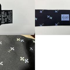 ＣＨＡＮＥＬ　ネクタイ　幅約９．５ｃｍ　黒　送料無料の画像