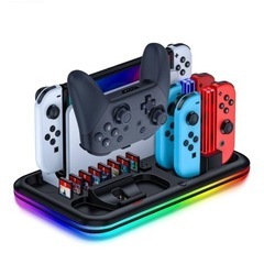 Nintendo Switch 充電スタンド RGB LED付き