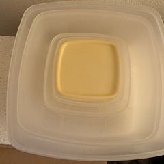 タッパー 5個　重ねて収納可　の画像