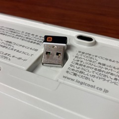 ロジクール　ワイヤレスキーボード  K270
の画像
