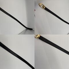 ＬＯＵＩＳ　ＶＵＩＴＴＯＮ　ルイヴィトン　黒　サンチュール　クラッシックベルト　ノワール全長１０３ｃｍ　送料無料　　　の画像