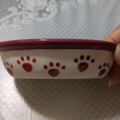ペットご飯皿の画像
