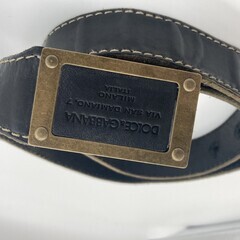 ＤＯＬＣＥ＆ＧＡＢＢＡＮＡ　レザーベルト　BC3091　黒　全長...