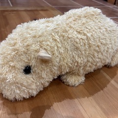 カピバラぬいぐるみリバーシブルクッション