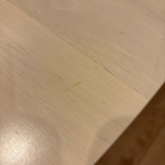 ニトリ　ダイニングテーブル160cm &ベンチの画像