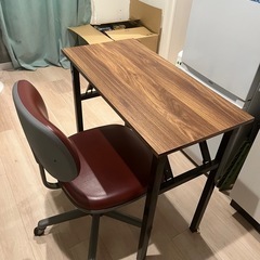 机と椅子セット