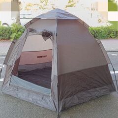 美品 IDOOGEN ワンタッチテント 3～4人用 説明書付き キャンプの画像