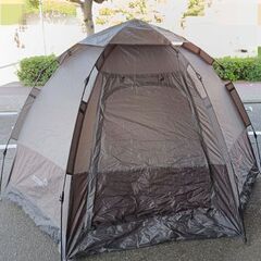 美品 IDOOGEN ワンタッチテント 3～4人用 説明書付き キャンプの画像