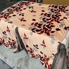 ★動作〇★ 家具 調 コタツ 高こたつ ふじ 135 ダイニング テーブルの画像