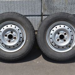 BS 軽タイヤ K300 145-80-R12　2本セット　中古