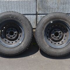 BS 軽タイヤ K300 145-80-R12　2本セット　中古の画像