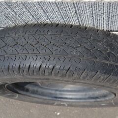 BS 軽タイヤ K300 145-80-R12　2本セット　中古の画像