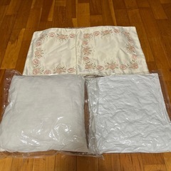 ③ 新品未使用　クッションとカバー　2個セット