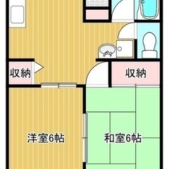 🏢安心の叶えRoom✨『2DK』千葉市花見川区柏井✨敷金礼金無料...