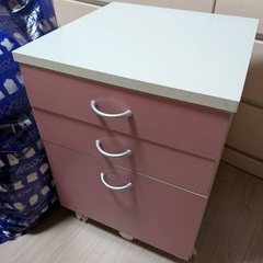 袖箱 キャビネット ピンク