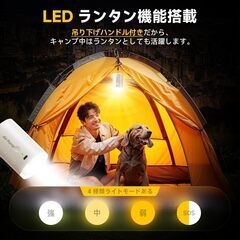 電動ポンプ 電動エアーポンプ 【過熱保護&増圧機能&ライト付き】電動空気入れ 空気抜き 両対応 高速充填 超軽量 USB充電式 携帯式エアーポンプ 小型 バッテリー大容量 連続使用可能1時間 インフレーターマット 浮き輪 プール ゴムボート エの画像