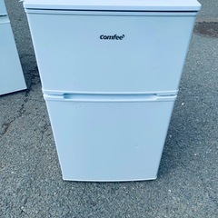 comfee ノンフロン冷凍冷蔵庫  RCT90WH