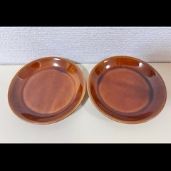 コーヒーカップ　マグカップ　デミタスカップ　ソーサー　セット　飴釉　ブラウン　茶色　可愛い　ミニ　お洒落の画像