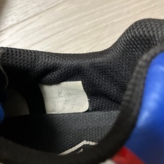 Umbro フットサル インドア　シューズ　23・5 ホワイト　ブルーの画像