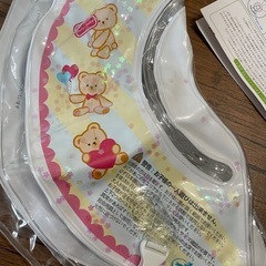Swimava ベビー用浮き輪 クマのイラスト付きの画像