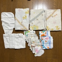取引中
a【無料】セット赤ちゃん入浴用タオル＆ガーゼetc