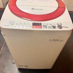 SHARP 洗濯機  6/24か6/25に引き取れる方に無料でお...