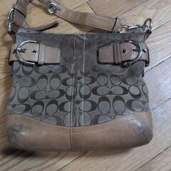 差し上げます‼️COACH・シグネチャーショルダーバッグの画像