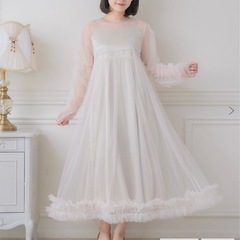 【5,390円】emsチュール ２回着用 フリーサイズの画像