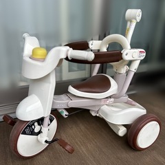 【美品】iimo 三輪車 Amazon.co.jp: iimo 折りたたみ式3イン1三輪車 - 1.5~4歳向けの