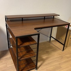 島忠　パソコンデスク　学習机の画像