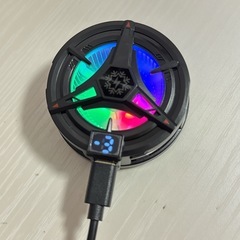 スマホクーラー 静音冷却ファン AI温度制御 ペルチェ 磁気 クリップ 2WAYの画像