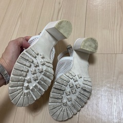 サンダル　レディース　ホワイト　の画像