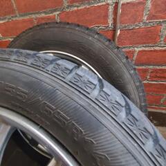グッドイヤー スタッドレスタイヤ 155/65R14 ホイール付きの画像