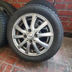 グッドイヤー スタッドレスタイヤ 155/65R14 ホイール付きの画像
