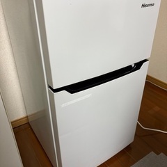 ハイセンス　2ドア冷蔵庫