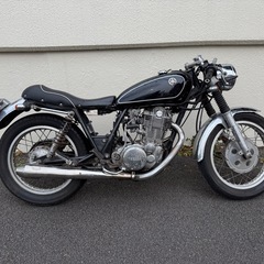 SR400カフェスタイルwmマフラー FCRキャブposhトマゼ...