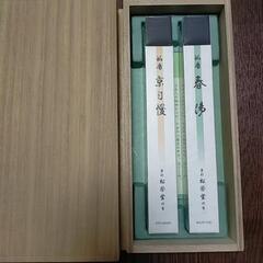 松栄堂　高級線香　桐箱入　未使用