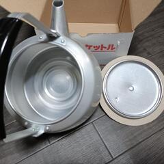未使用品　ホクセイ日軽　スーパーケットル　3.0L　アルミ　やかんの画像