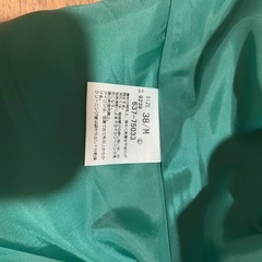 革ロングスカート＆サマーニット フリーサイズの画像