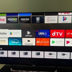 液晶スマートテレビ　フルハイビジョン　3dテレビ　Sony 43インチ