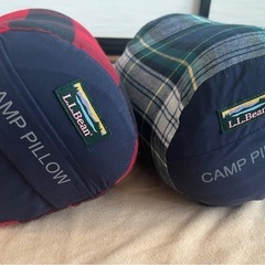 LLbeanキャンプピロー 2個セットの画像