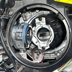 SUBARUスバルBR9レガシィ純正 ヘッドランプ ヘッドライト 左右セット インナーブラック コイトKOITO 100-20061の画像